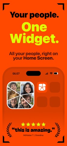 PicPie - Friend, Family Widget — ekran görüntüsü 1