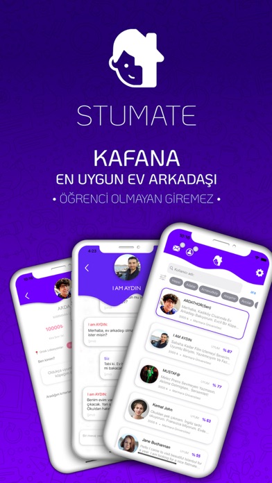 StuMate: Ev Arkadaşı Bul! — ekran görüntüsü 1